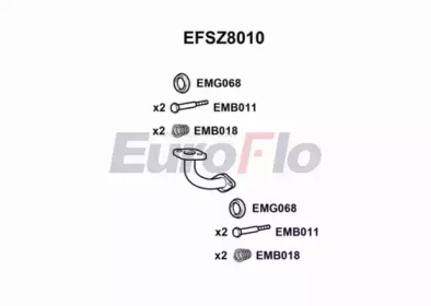 Трубка (EuroFlo: EFSZ8010)