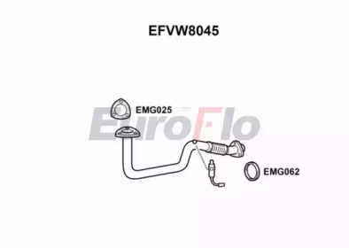 Трубка (EuroFlo: EFVW8045)