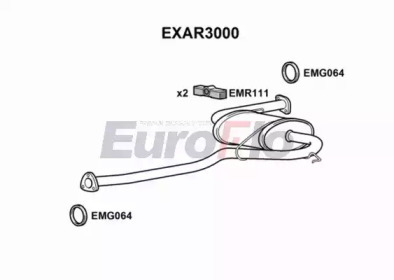 Амортизатор (EuroFlo: EXAR3000)