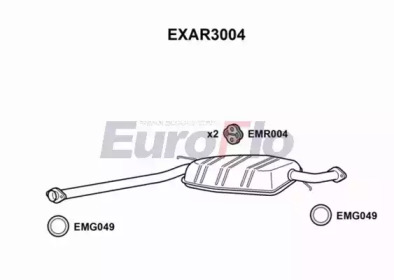 Амортизатор (EuroFlo: EXAR3004)