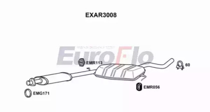 Амортизатор (EuroFlo: EXAR3008)