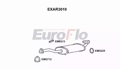 Амортизатор (EuroFlo: EXAR3010)