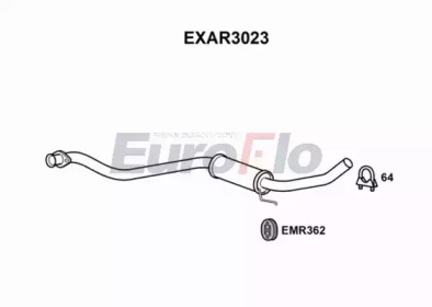 Амортизатор (EuroFlo: EXAR3023)