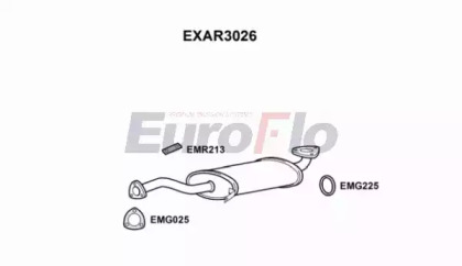 Амортизатор (EuroFlo: EXAR3026)