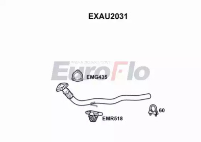 Трубка (EuroFlo: EXAU2031)