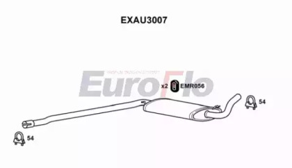 Амортизатор (EuroFlo: EXAU3007)