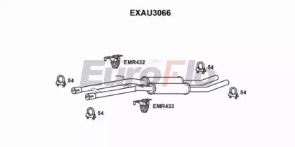 Амортизатор (EuroFlo: EXAU3066)