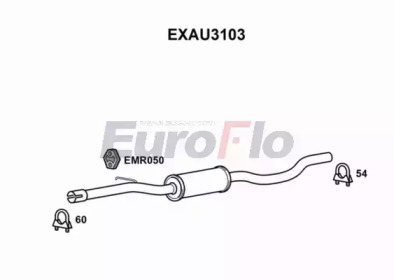 Амортизатор (EuroFlo: EXAU3103)