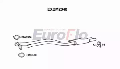 Трубка (EuroFlo: EXBM2040)