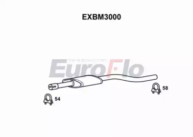 Амортизатор (EuroFlo: EXBM3000)