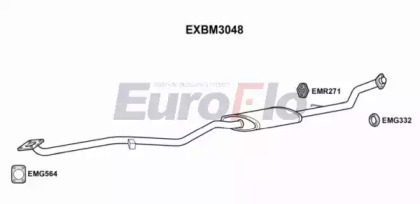 Амортизатор (EuroFlo: EXBM3048)