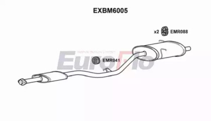 Амортизатор (EuroFlo: EXBM6005)