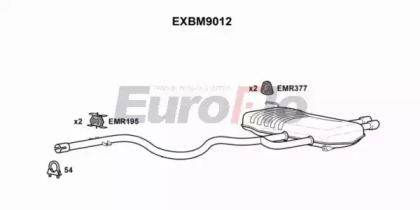 Амортизатор (EuroFlo: EXBM9012)