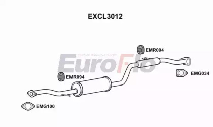 Амортизатор (EuroFlo: EXCL3012)