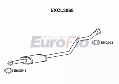 Амортизатор (EuroFlo: EXCL3068)