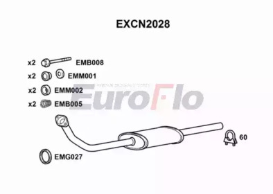 Трубка (EuroFlo: EXCN2028)