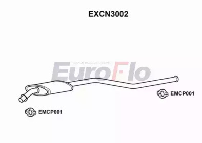 Амортизатор (EuroFlo: EXCN3002)