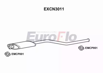 Амортизатор (EuroFlo: EXCN3011)