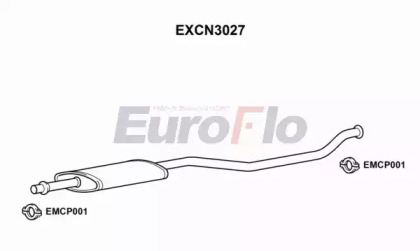 Амортизатор (EuroFlo: EXCN3027)