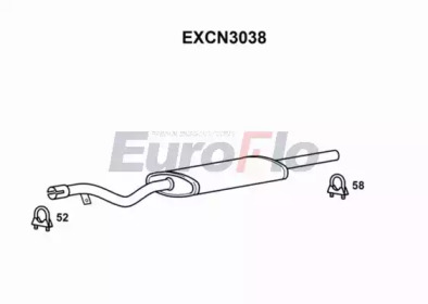 Амортизатор (EuroFlo: EXCN3038)