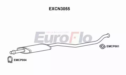 Амортизатор (EuroFlo: EXCN3055)