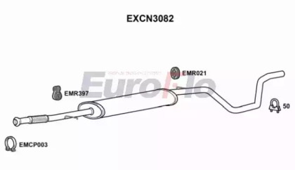 Амортизатор (EuroFlo: EXCN3082)