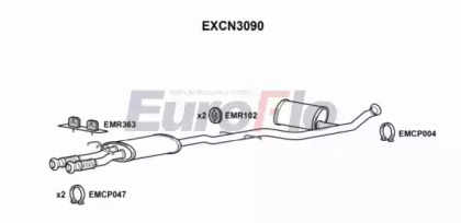 Амортизатор (EuroFlo: EXCN3090)