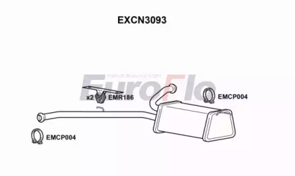 Амортизатор (EuroFlo: EXCN3093)