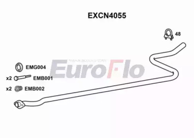 Трубка (EuroFlo: EXCN4055)