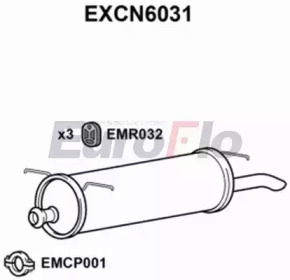 Амортизатор (EuroFlo: EXCN6031)