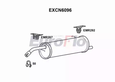 Амортизатор (EuroFlo: EXCN6096)