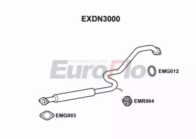 Амортизатор (EuroFlo: EXDN3000)