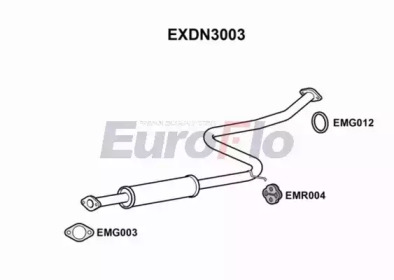 Амортизатор (EuroFlo: EXDN3003)