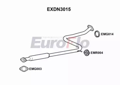 Амортизатор (EuroFlo: EXDN3015)