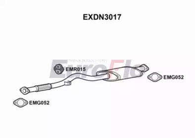 Амортизатор (EuroFlo: EXDN3017)