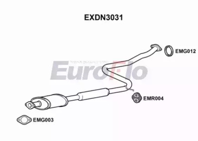 Амортизатор (EuroFlo: EXDN3031)