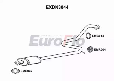 Амортизатор (EuroFlo: EXDN3044)