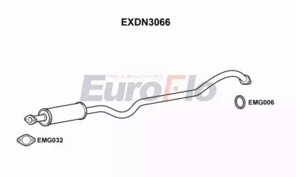 Амортизатор (EuroFlo: EXDN3066)