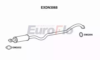 Амортизатор (EuroFlo: EXDN3068)