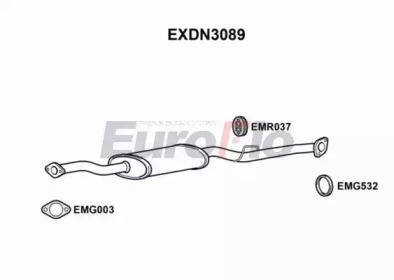 Амортизатор (EuroFlo: EXDN3089)