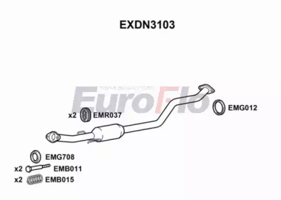 Амортизатор (EuroFlo: EXDN3103)