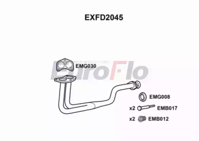 Трубка (EuroFlo: EXFD2045)