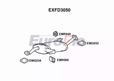 Амортизатор (EuroFlo: EXFD3050)