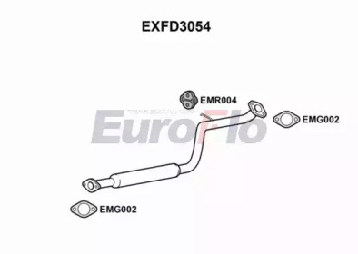 Амортизатор (EuroFlo: EXFD3054)