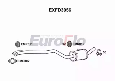 Амортизатор (EuroFlo: EXFD3056)