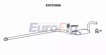 Амортизатор (EuroFlo: EXFD3086)