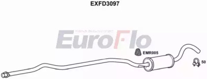 Амортизатор (EuroFlo: EXFD3097)