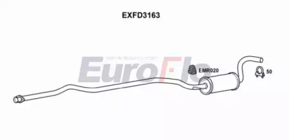 Амортизатор (EuroFlo: EXFD3163)