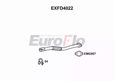 Трубка (EuroFlo: EXFD4022)