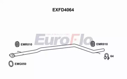 Трубка (EuroFlo: EXFD4064)